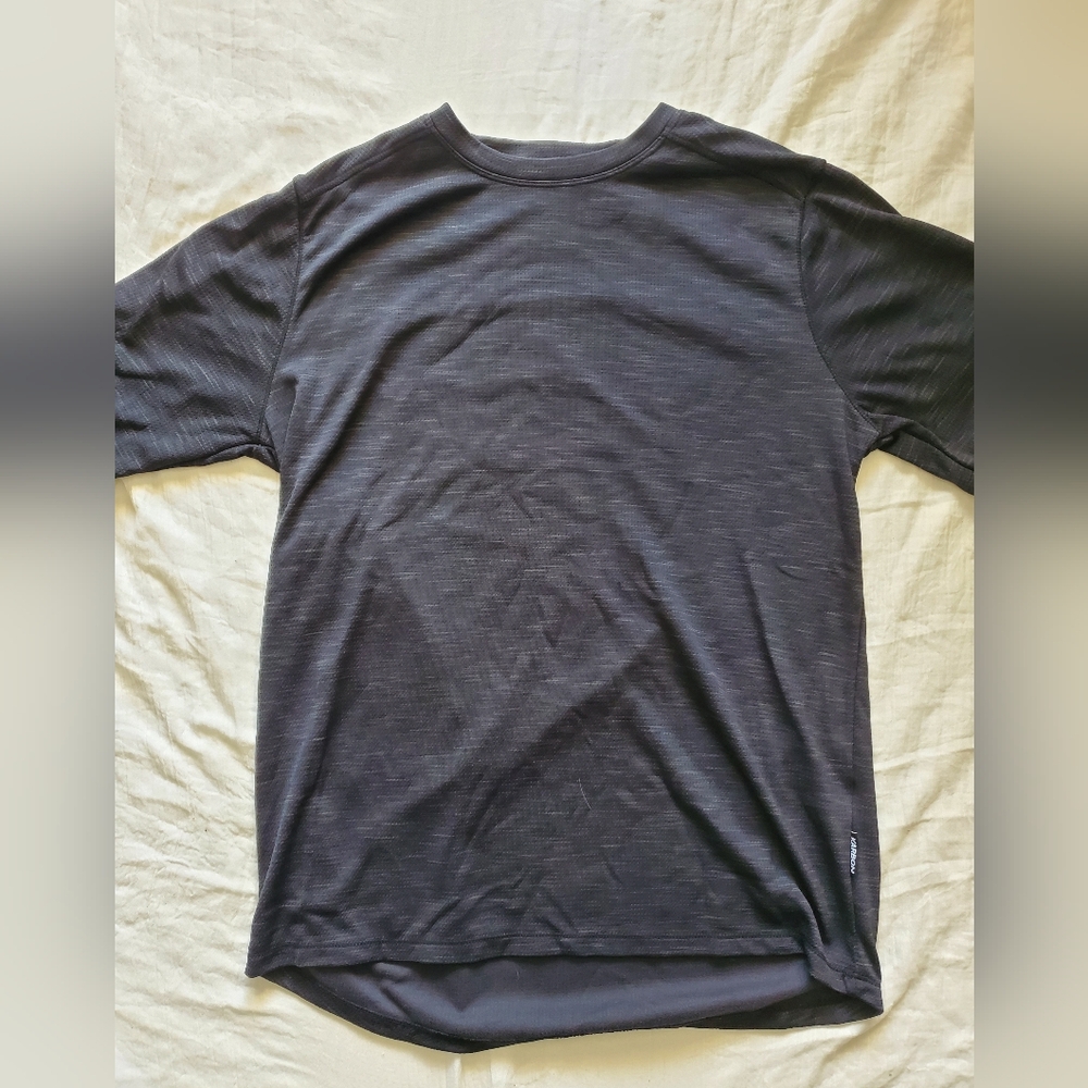 Men's Charcoal Karbon Thermolite Long Sleeve Shirt Size L